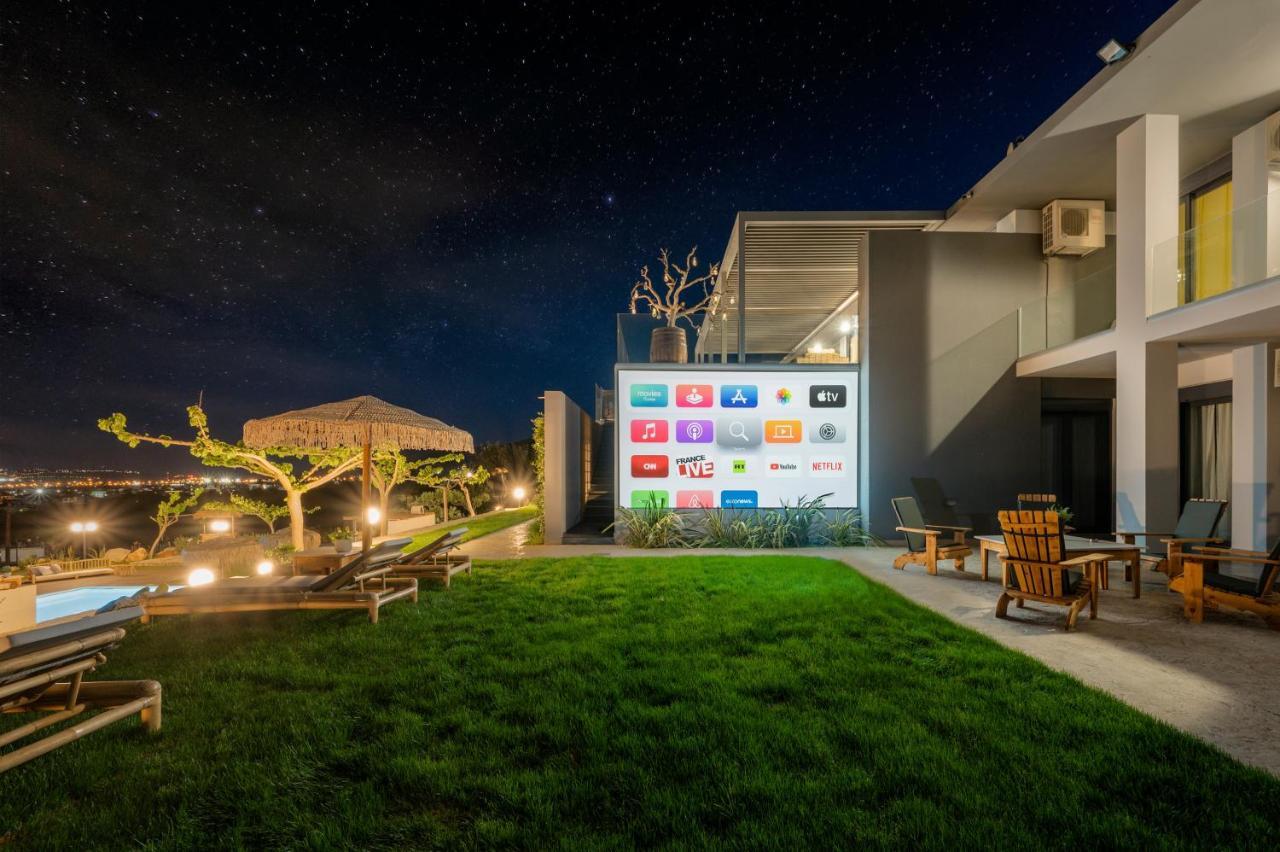 Olivenest Chania Executive Villa Perivólia Dış mekan fotoğraf