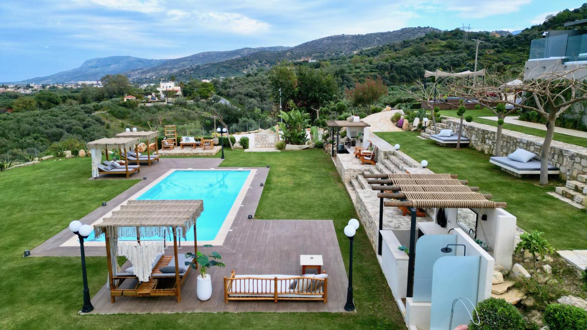 Olivenest Chania Executive Villa Perivólia Dış mekan fotoğraf